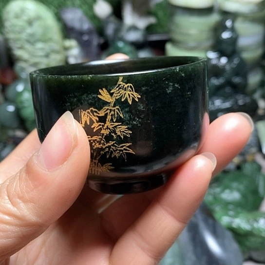 未镶嵌和田玉（糖玉）珠宝半成品