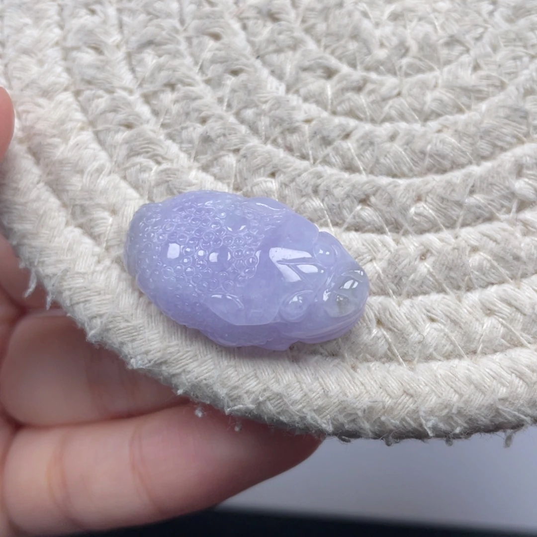 翡翠未镶嵌颈饰天然A货缅甸翡翠