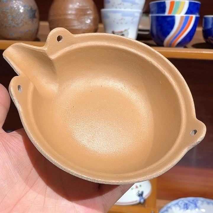 紫泥105铁的提梁小铁锅
