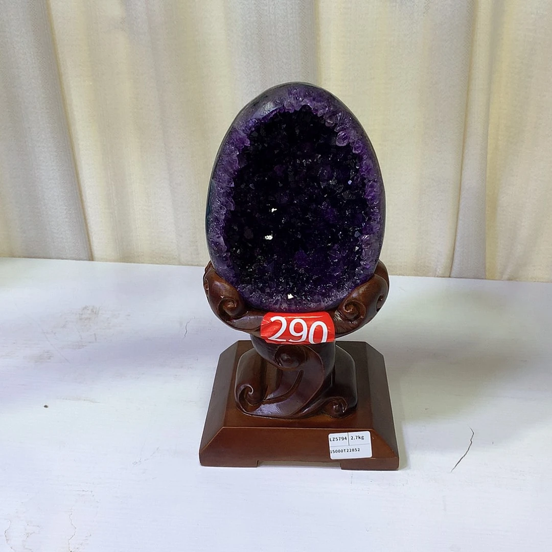 紫晶大型摆件（非配饰）未镶嵌丹****品