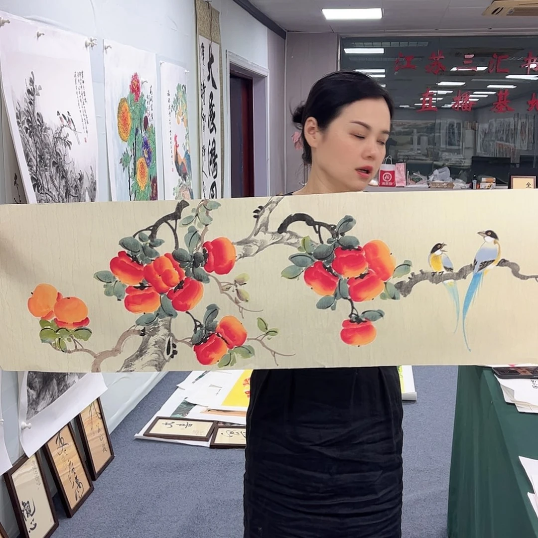 国画宣纸国画纯手绘作品