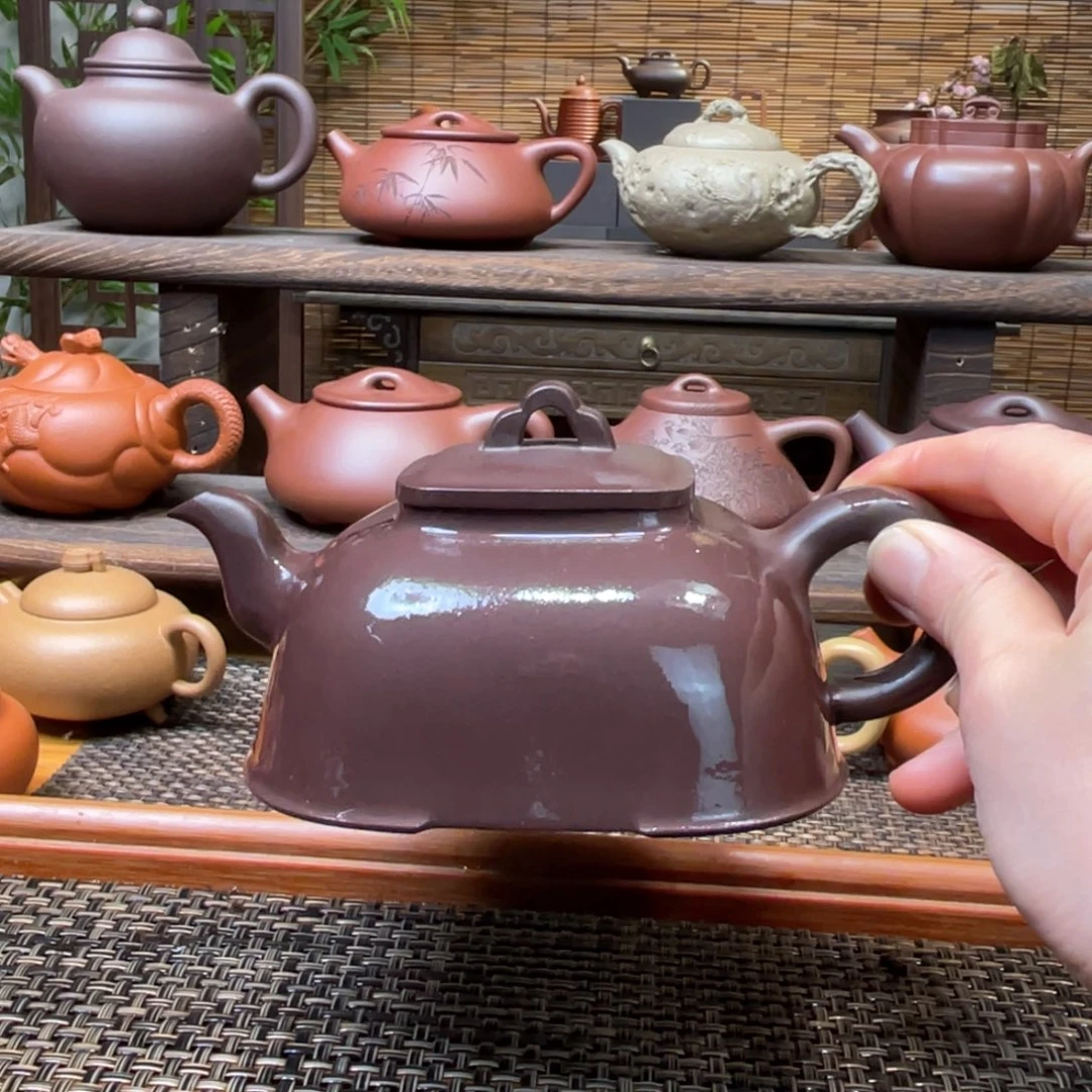 茶壶紫砂宜兴原矿紫砂手工制300