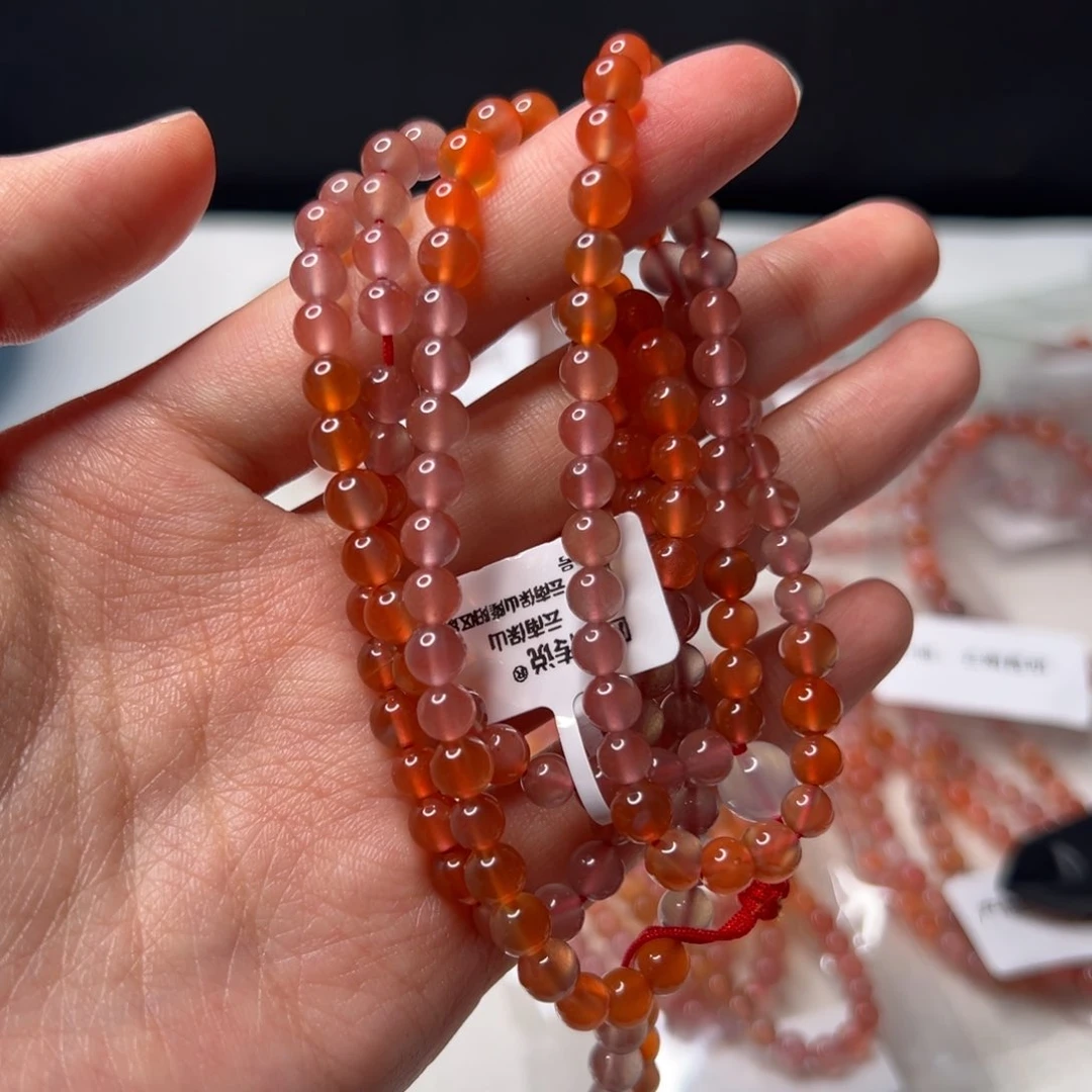 南红玛瑙多圈未镶嵌163