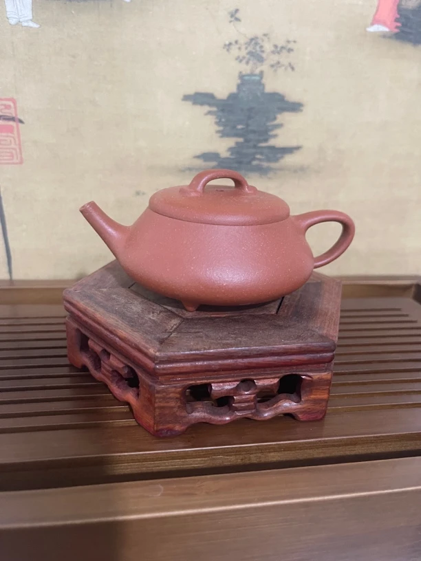 宜兴紫砂壶，小石瓢壶，85cc左右