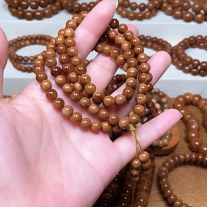 手串库克特价款普挑卡7圆珠108颗库克