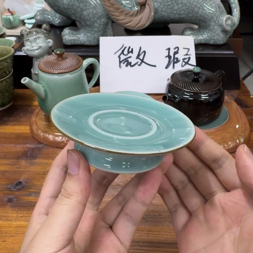 龙泉青瓷小仲茶具3907