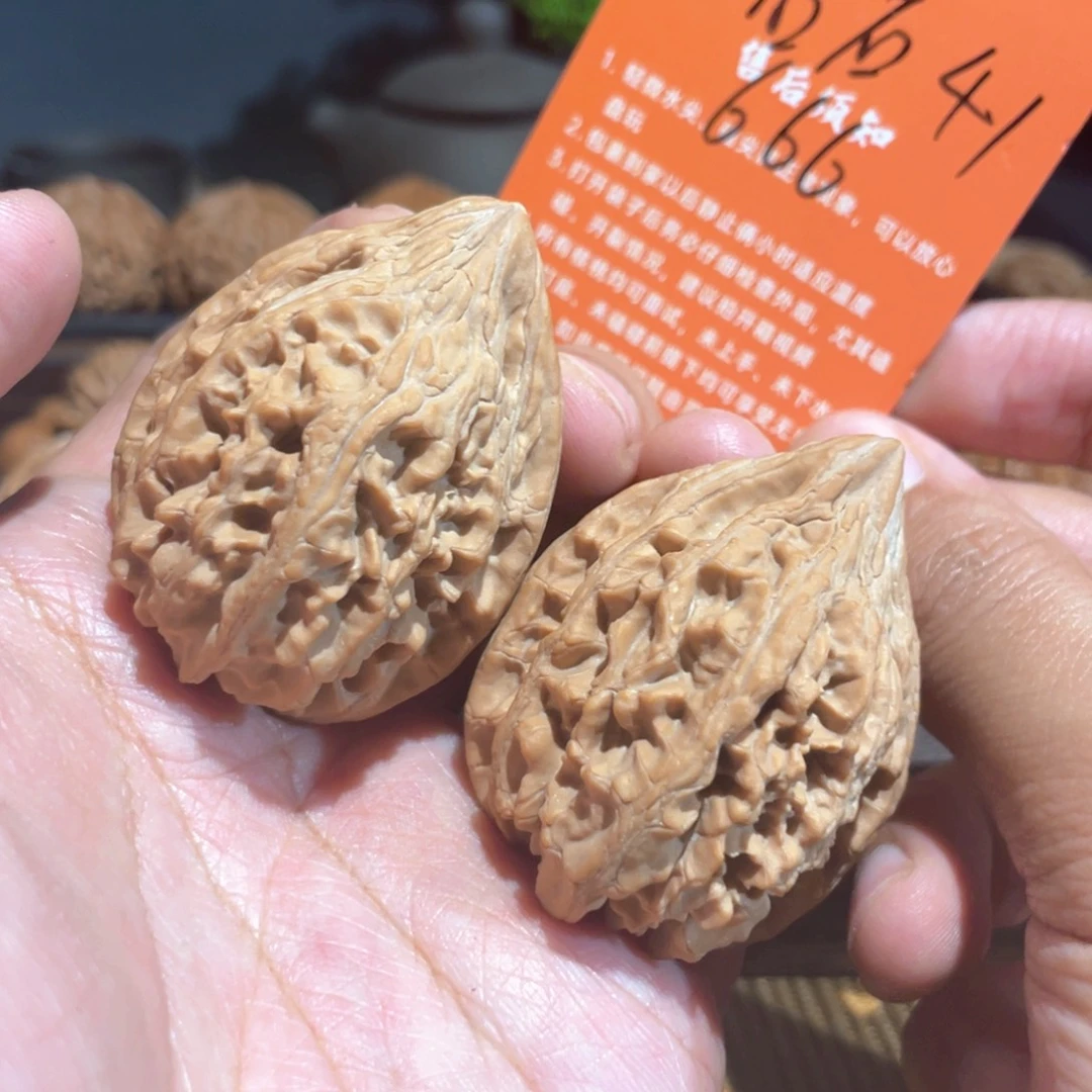 吊坠文玩核桃41全品大沽石
