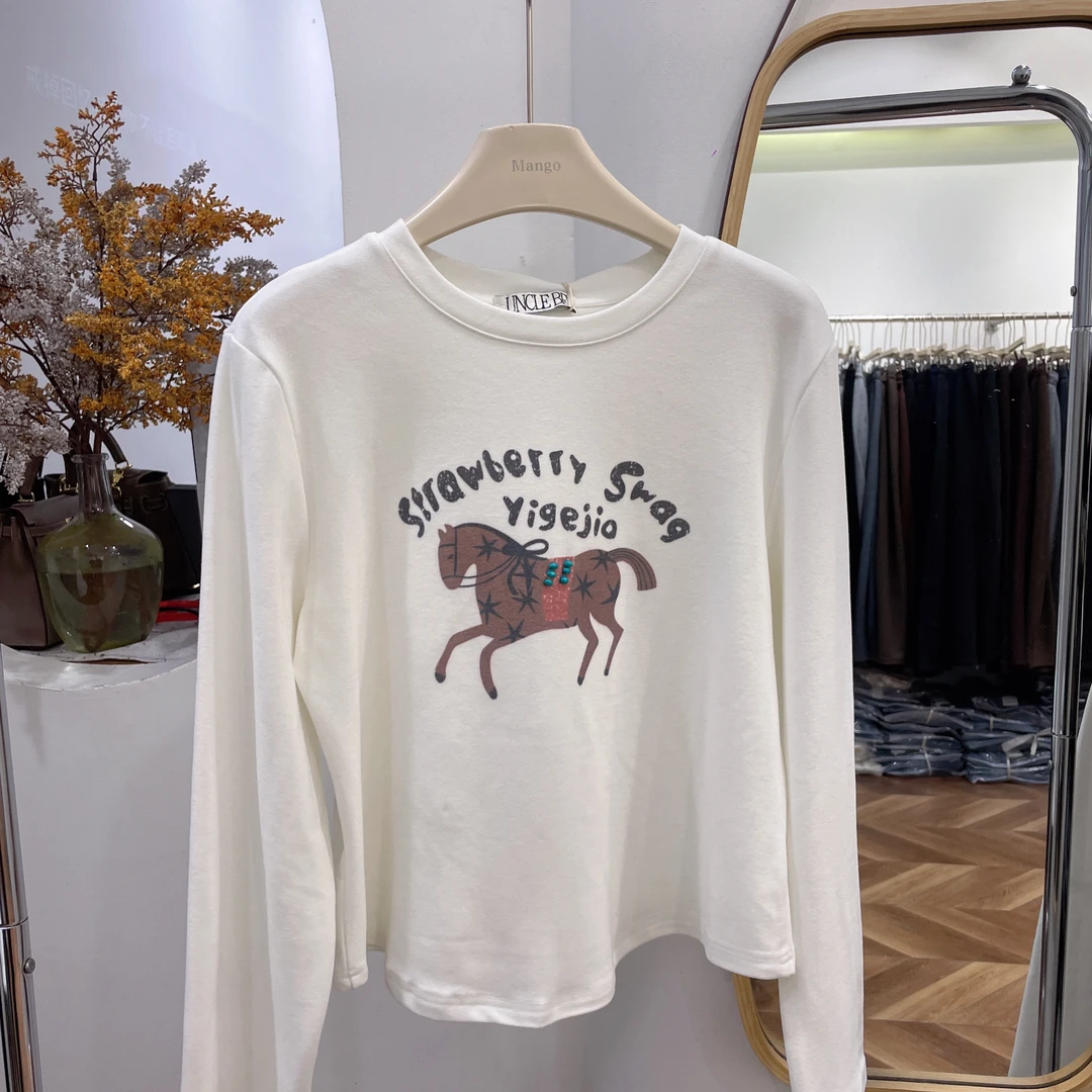 7980字母小马打底衫