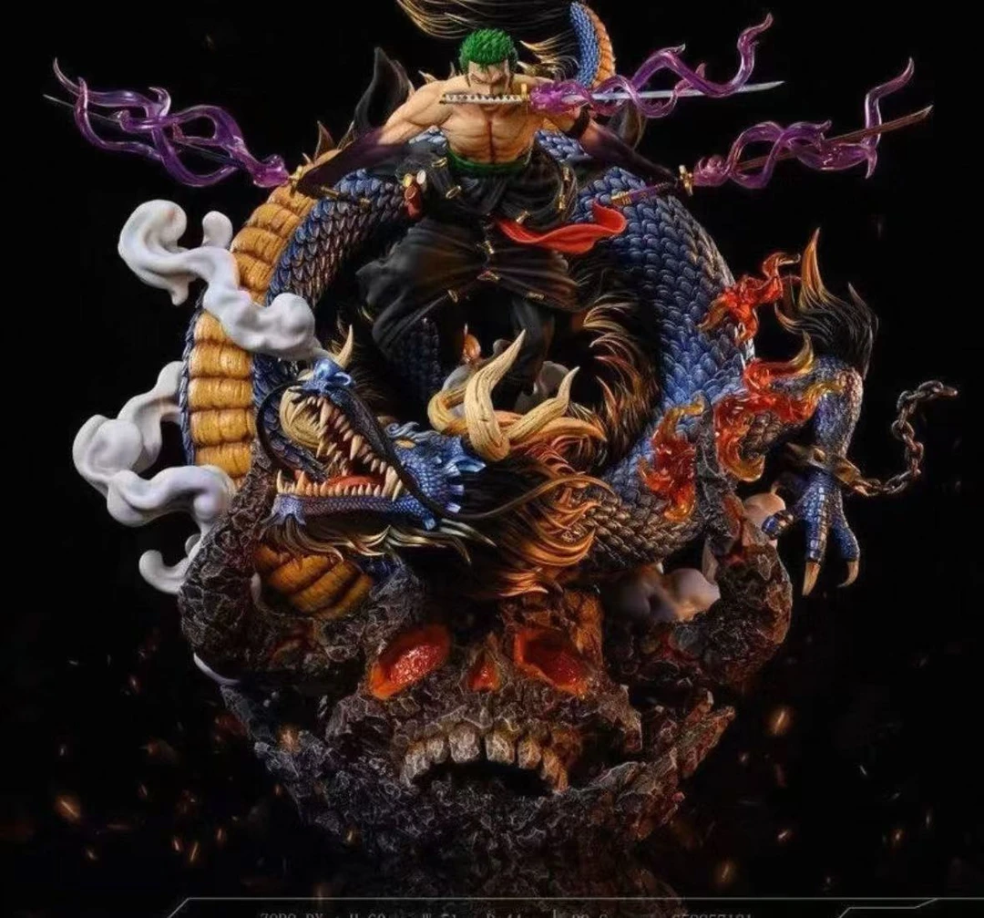 海贼王 黑金索隆 索隆路飞打包组合 优质版 尾货微瑕 手办摆件