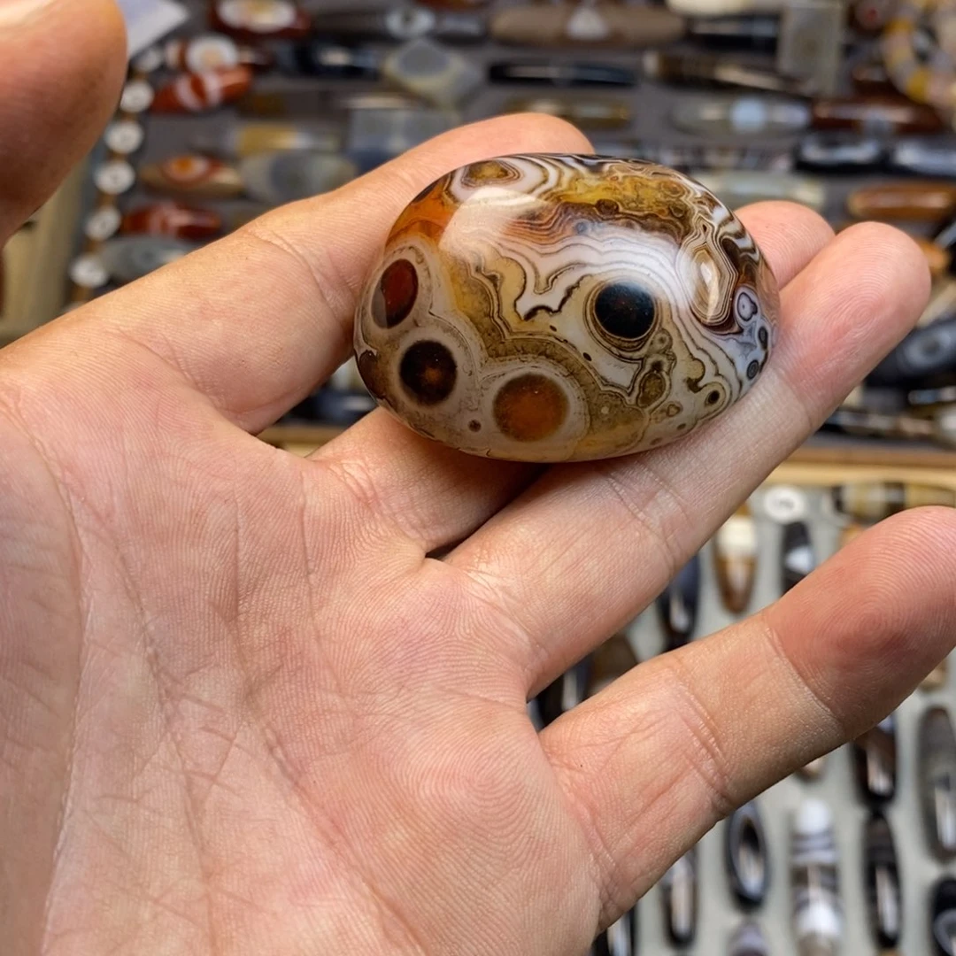 未镶嵌玛瑙/玉髓珠宝半成品