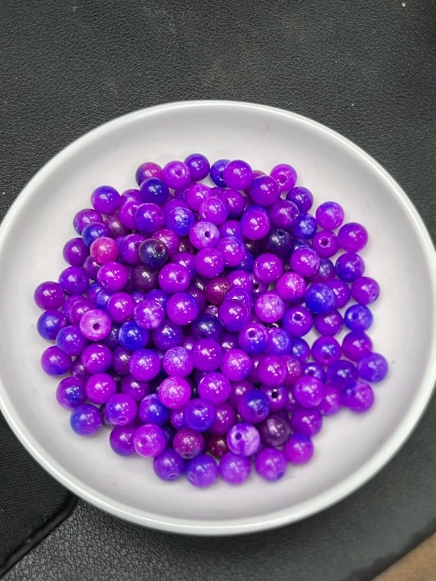 天然珠宝玉石 散珠舒俱来Y1382 7颗 14mm（赠弹力线）