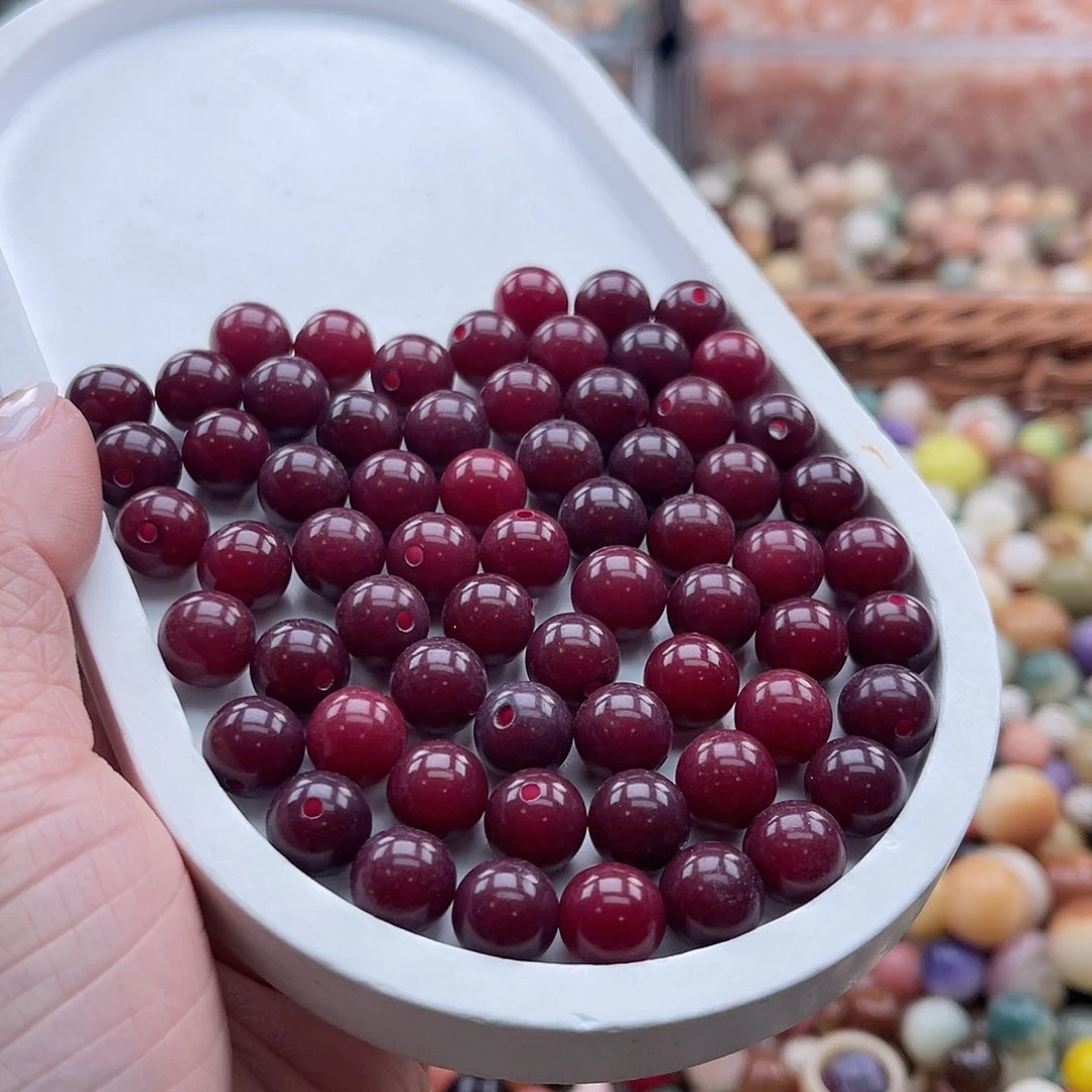 白玉菩提吊坠桃***夭Z/10mm/1000颗微瑕