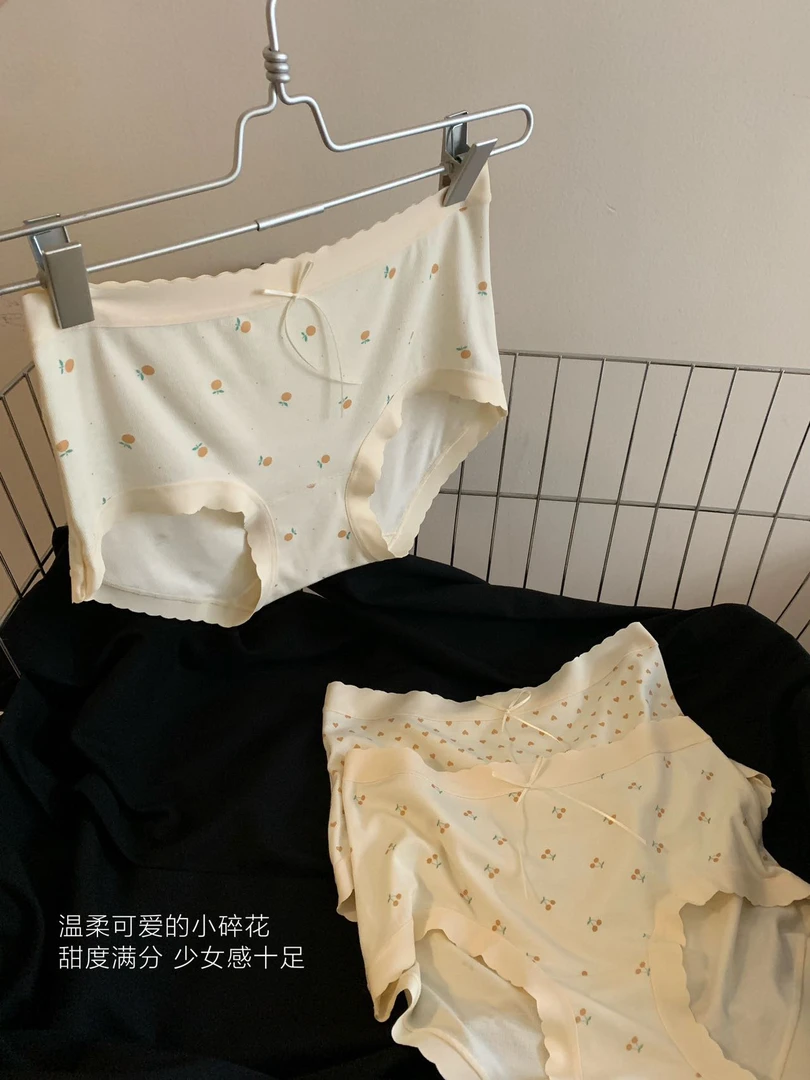 433杜小宅温柔小花三条装内裤