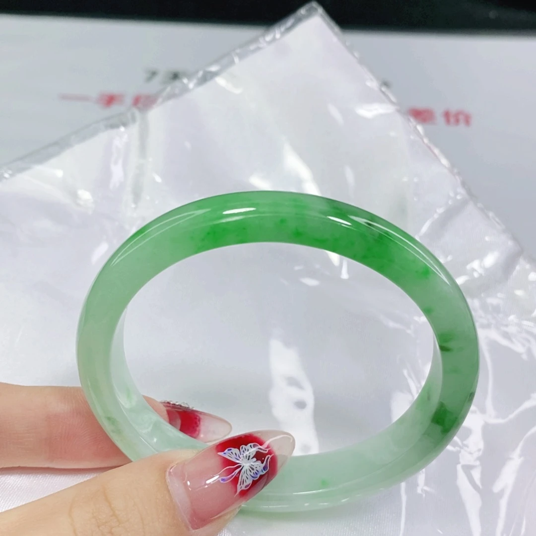 翡翠手镯未镶嵌54 54 贵妃