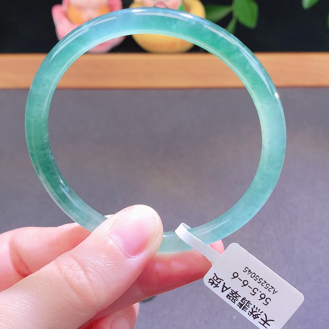 翡翠未镶嵌手镯天然翡翠