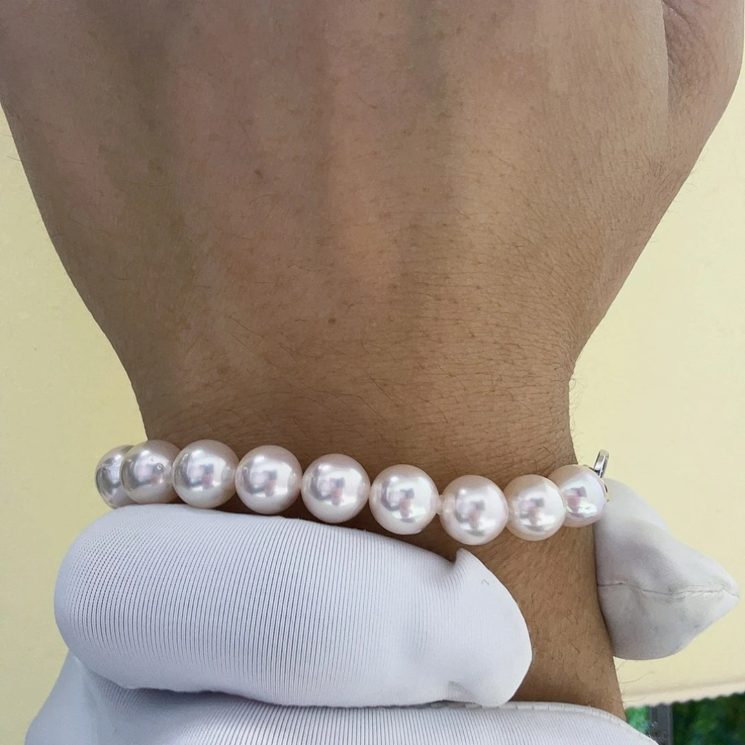 海水珍珠海水akoya设计款手链8-8.5mm未镶嵌