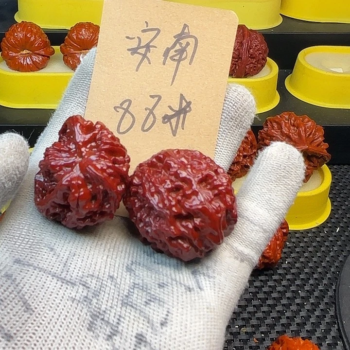 文玩核桃吊坠安*蛇头