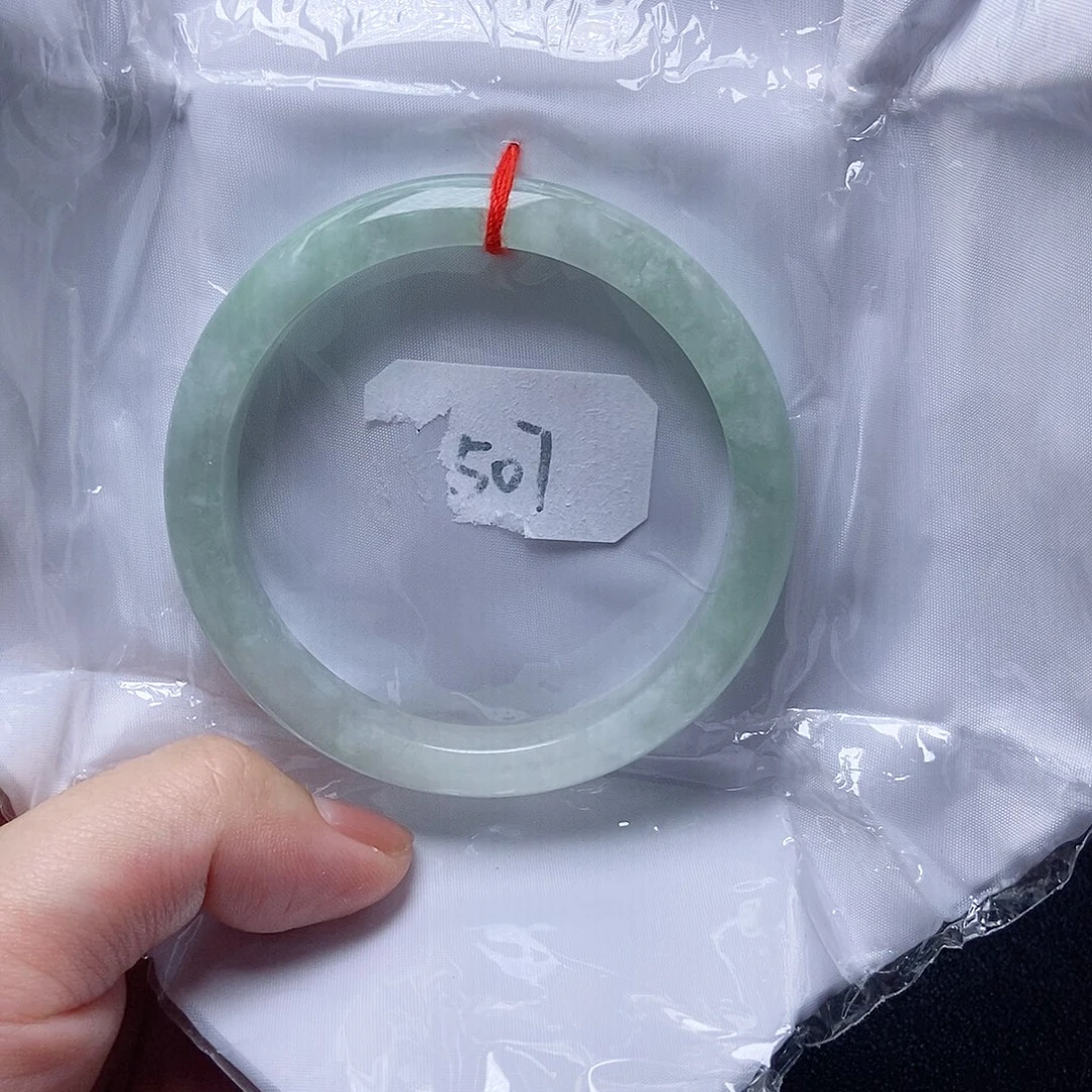 翡翠未镶嵌手镯60.3圈19