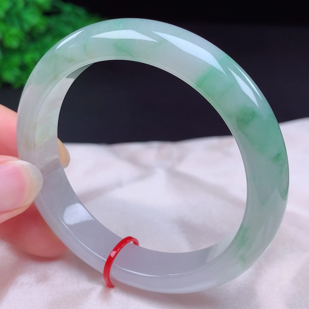 翡翠未镶嵌手镯57圈口431219