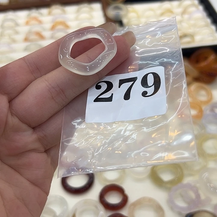 玛瑙/玉髓合金戒指279港19