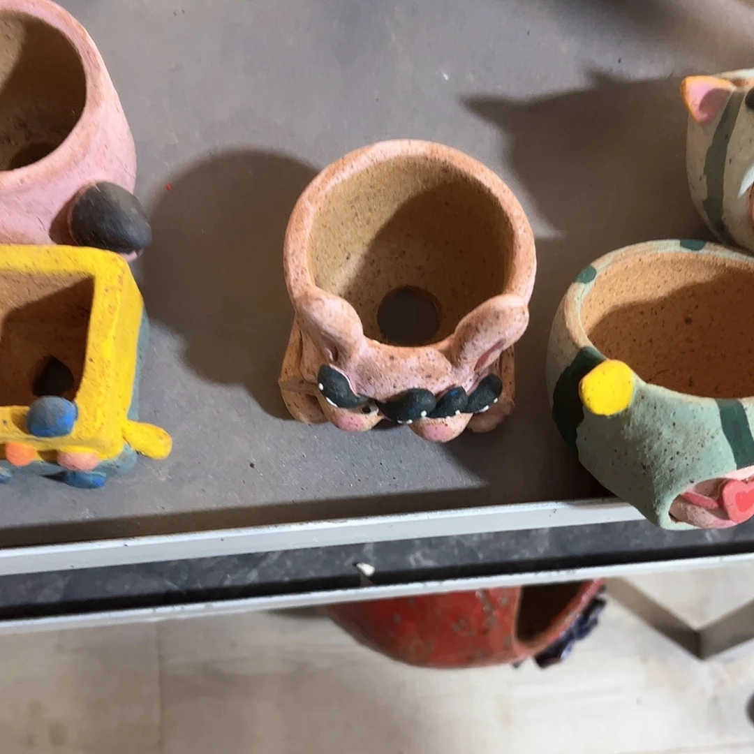 泥塑E**n古镇炻陶瑕疵