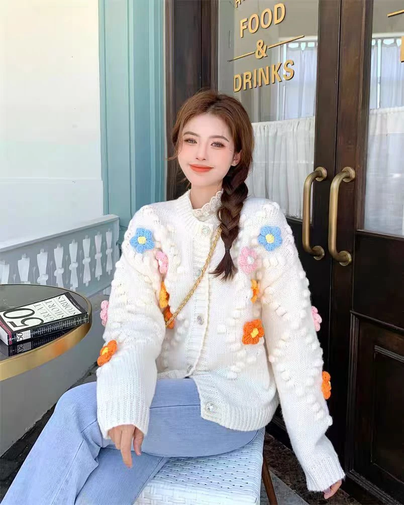 (551-600)厚款常规款纯色女毛针织衫秋冬