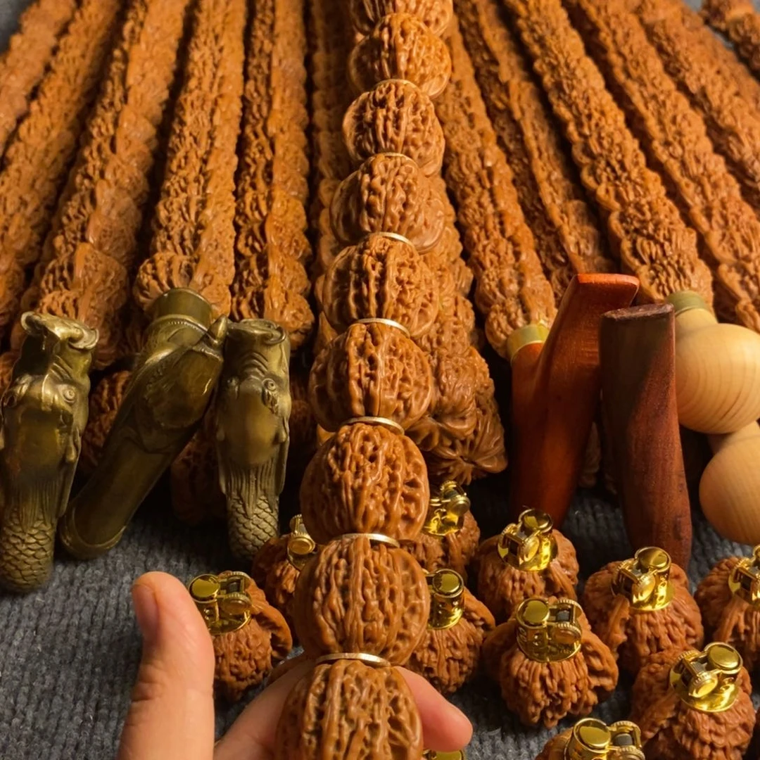 文玩核桃吊坠工艺品40公分长