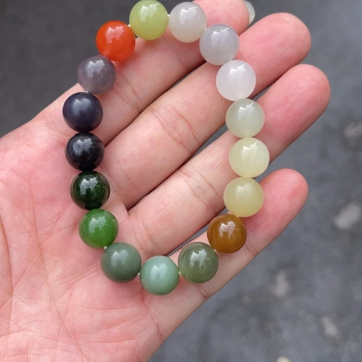 未镶嵌手串和田玉
