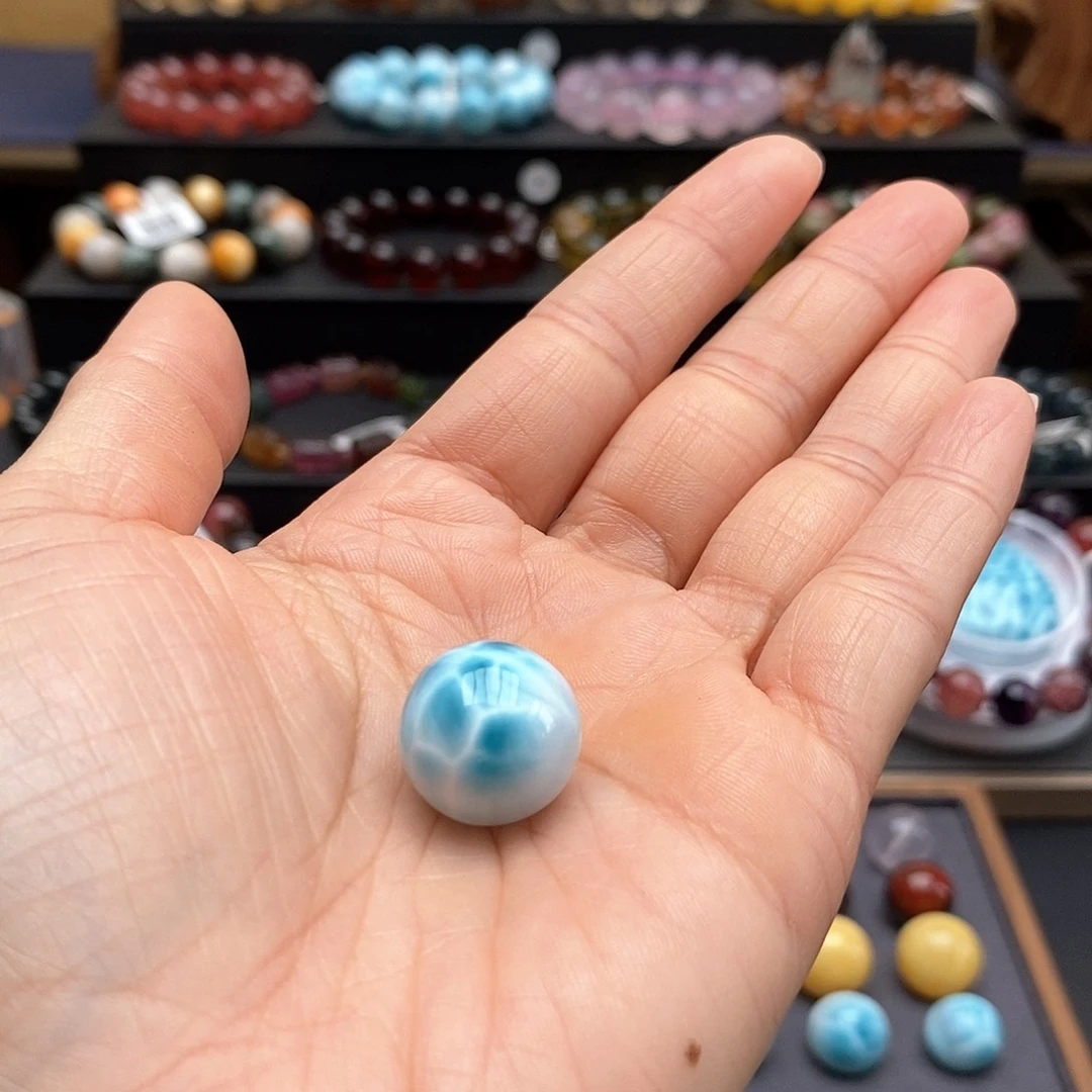 针钠钙石（海纹石）未镶嵌吊坠(不含链)