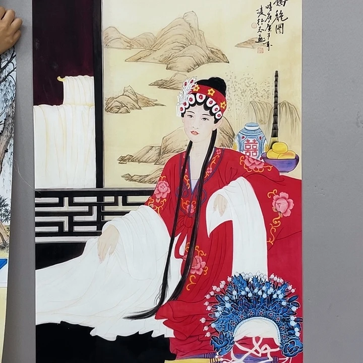 国画纯手绘国画山水画闪购链接