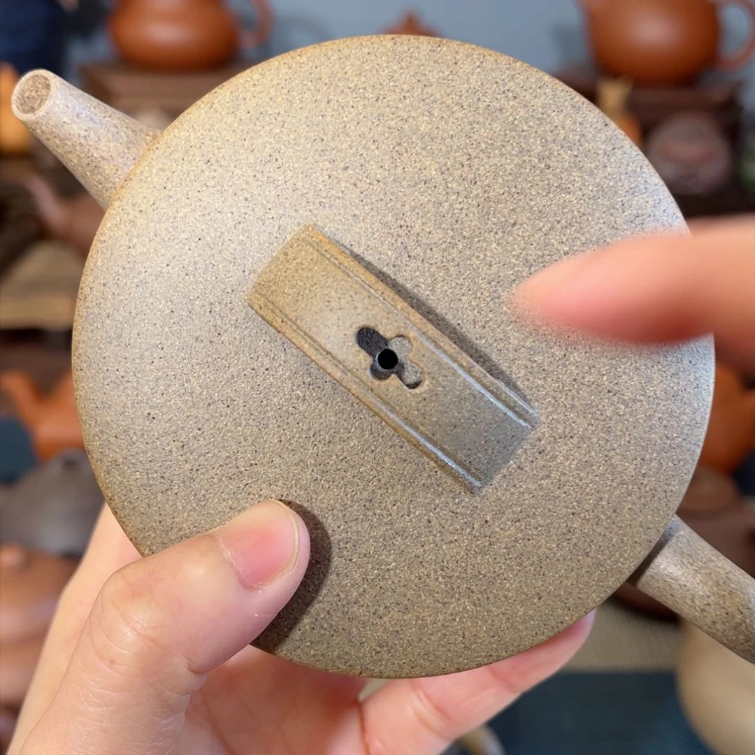 紫砂茶壶雪****奥微瑕精工半手零添加支持