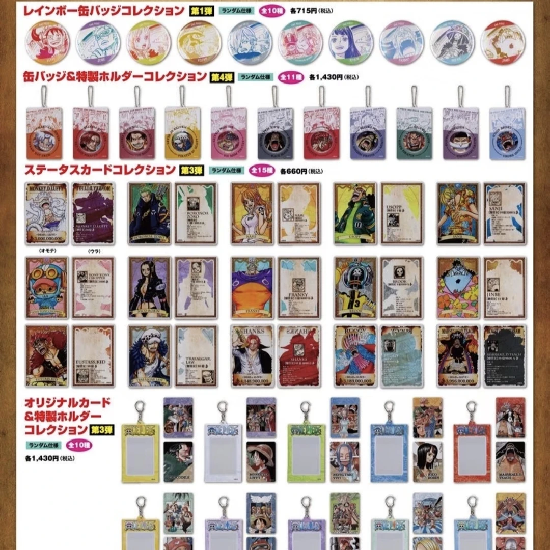 [海贼王]-29周年祭制品（盲盒代拆）