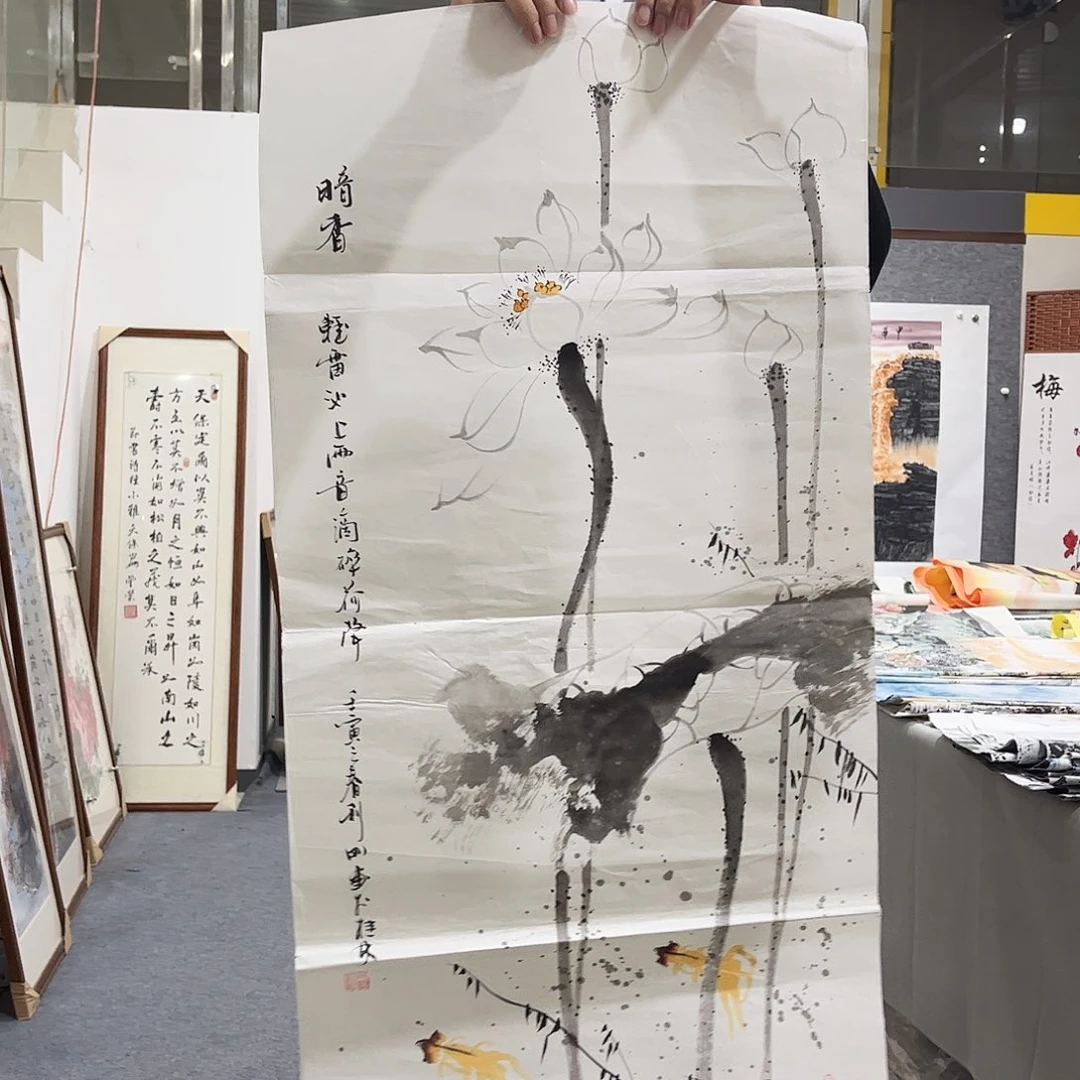 国画LT国画作品单幅任发