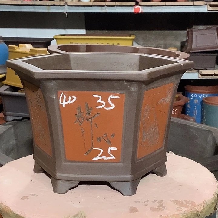 宜兴紫砂花盆花盆