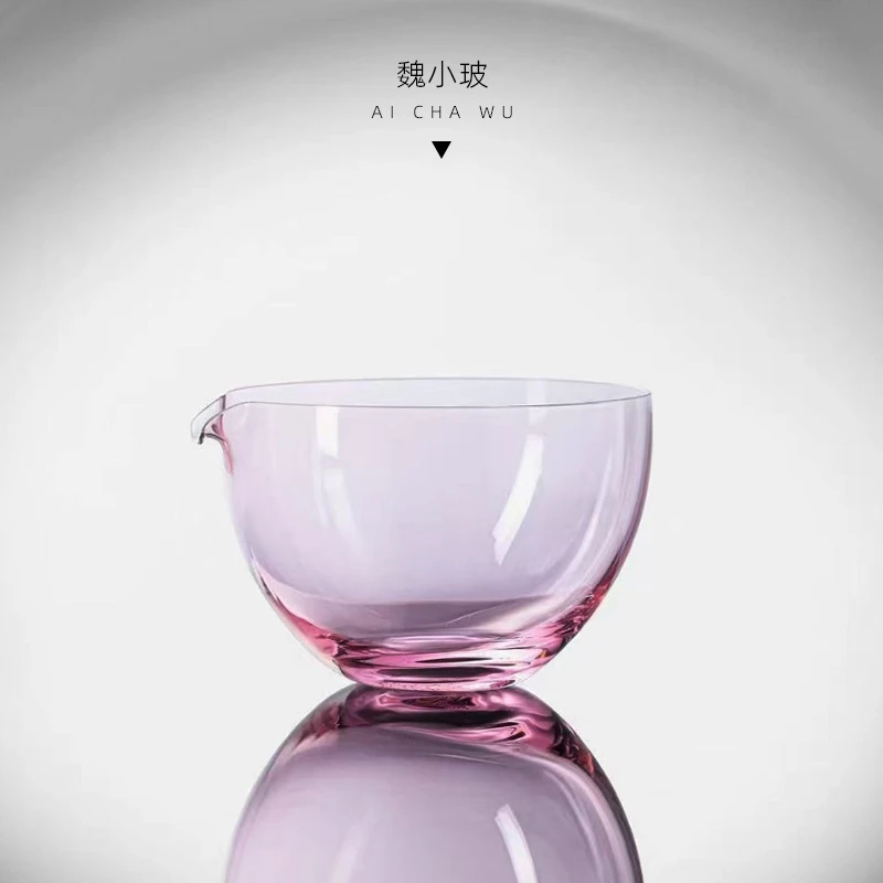 魏小玻耐热玻璃有容公道杯茶海匀杯分茶器功夫茶具400ml大容量