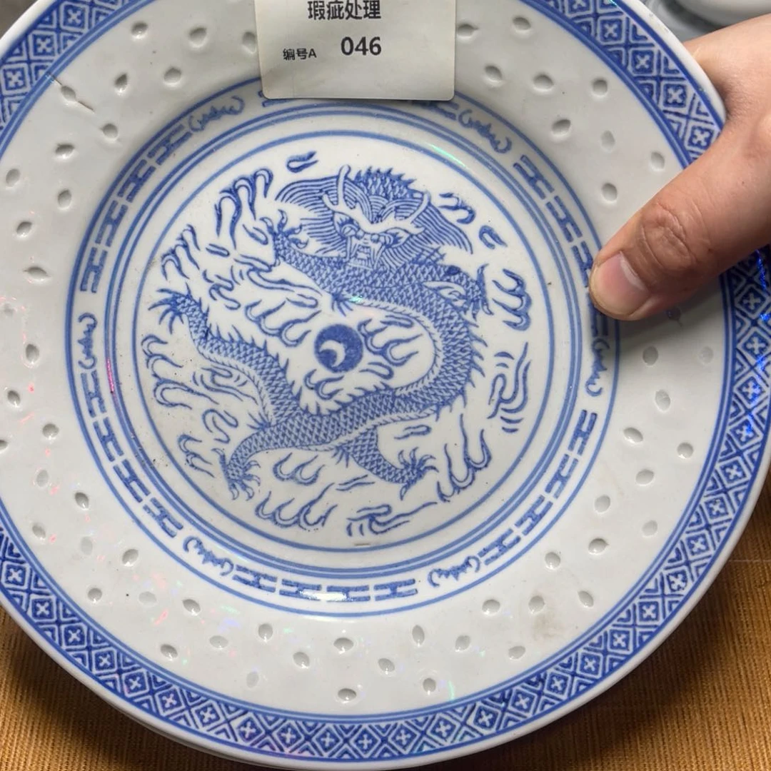 琉璃手工艺品瑕疵处理，介意勿拍