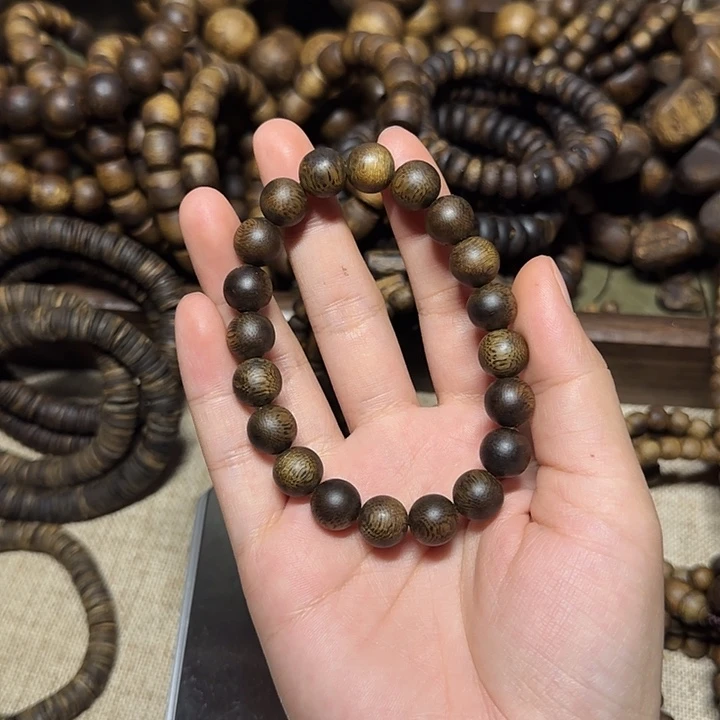 风***2沉香碎屑沉香1.0圆珠单10g