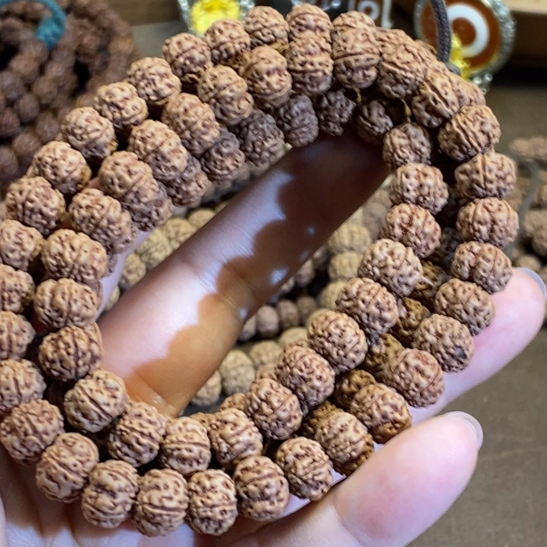 吊坠金刚菩提精挑细纹梅花108元旦大促➕代清