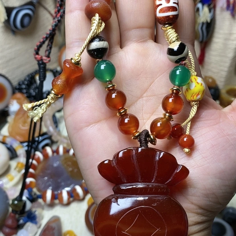 【闪购商品】玛瑙/玉髓颈饰未镶嵌