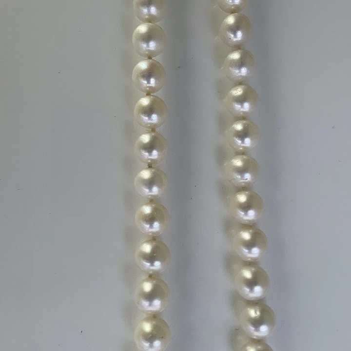 淡水珍珠颈饰银S925镶嵌