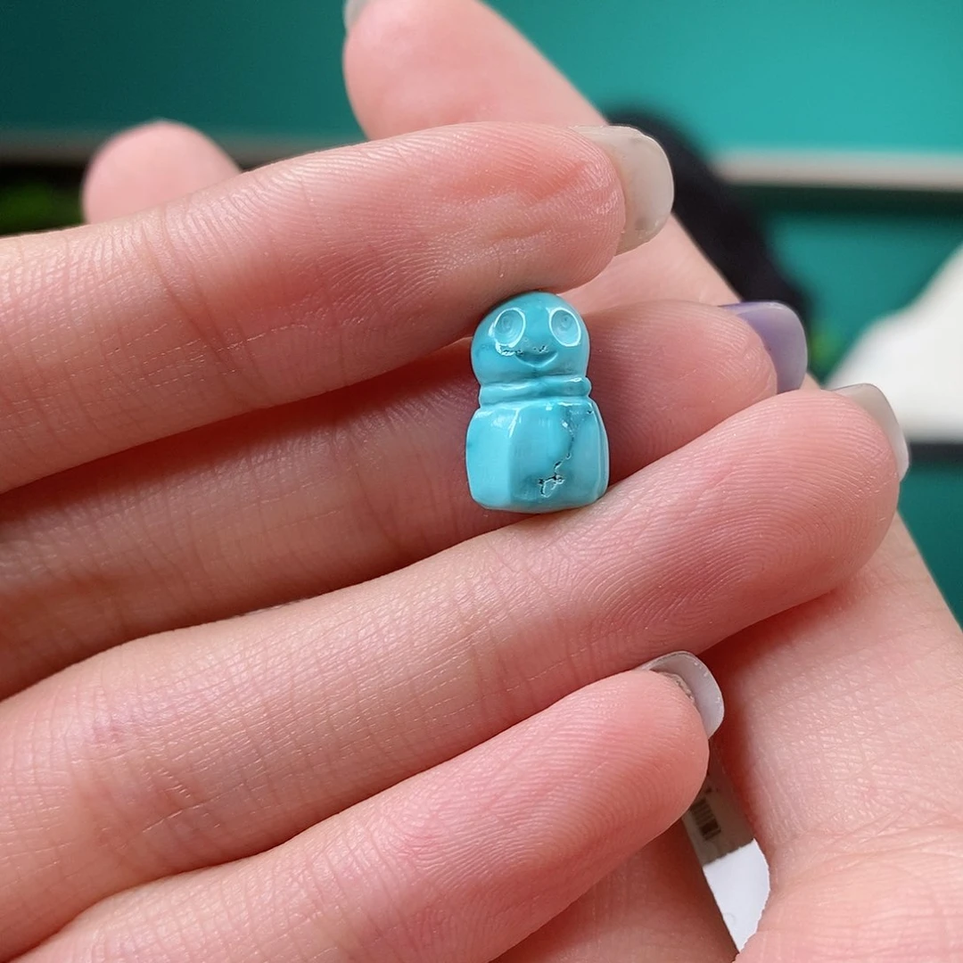 未镶嵌绿松石珠宝奇石