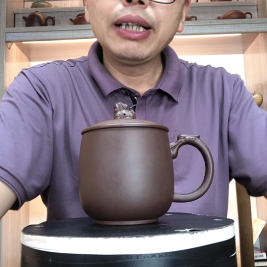 茶杯紫泥龙吟杯容量530