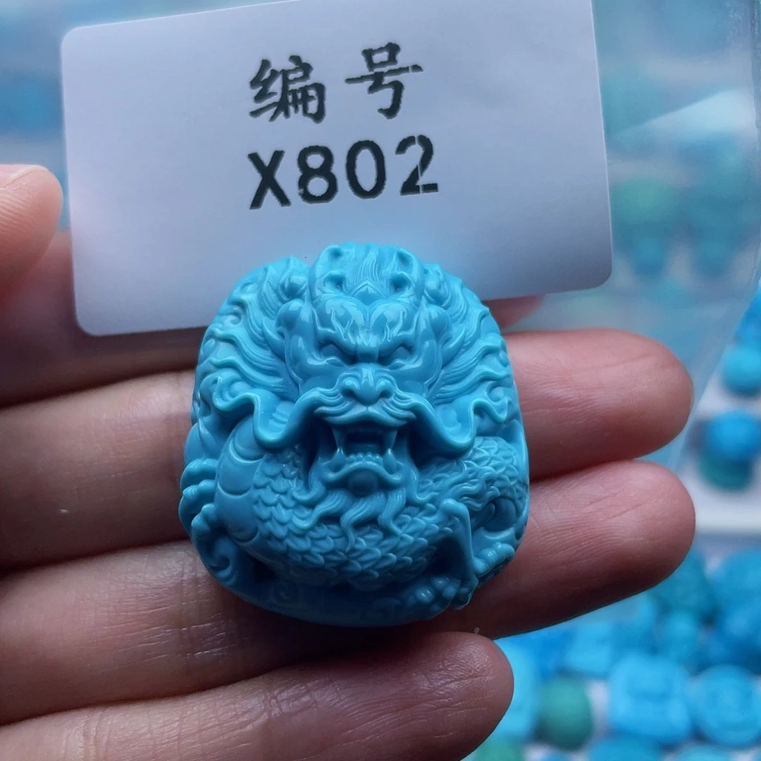 W***n未镶嵌绿松石珠宝奇石