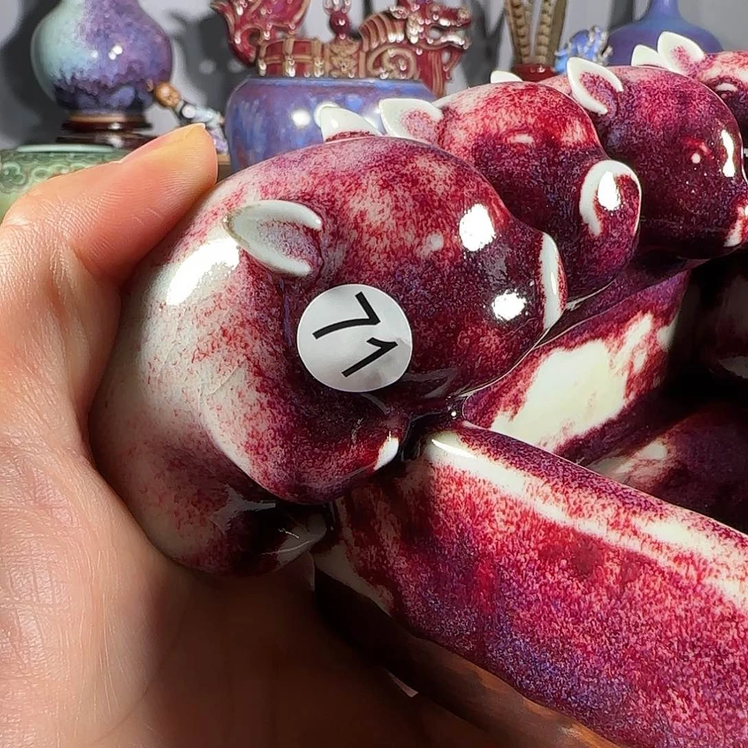 枫**秋钧瓷传统工艺作品