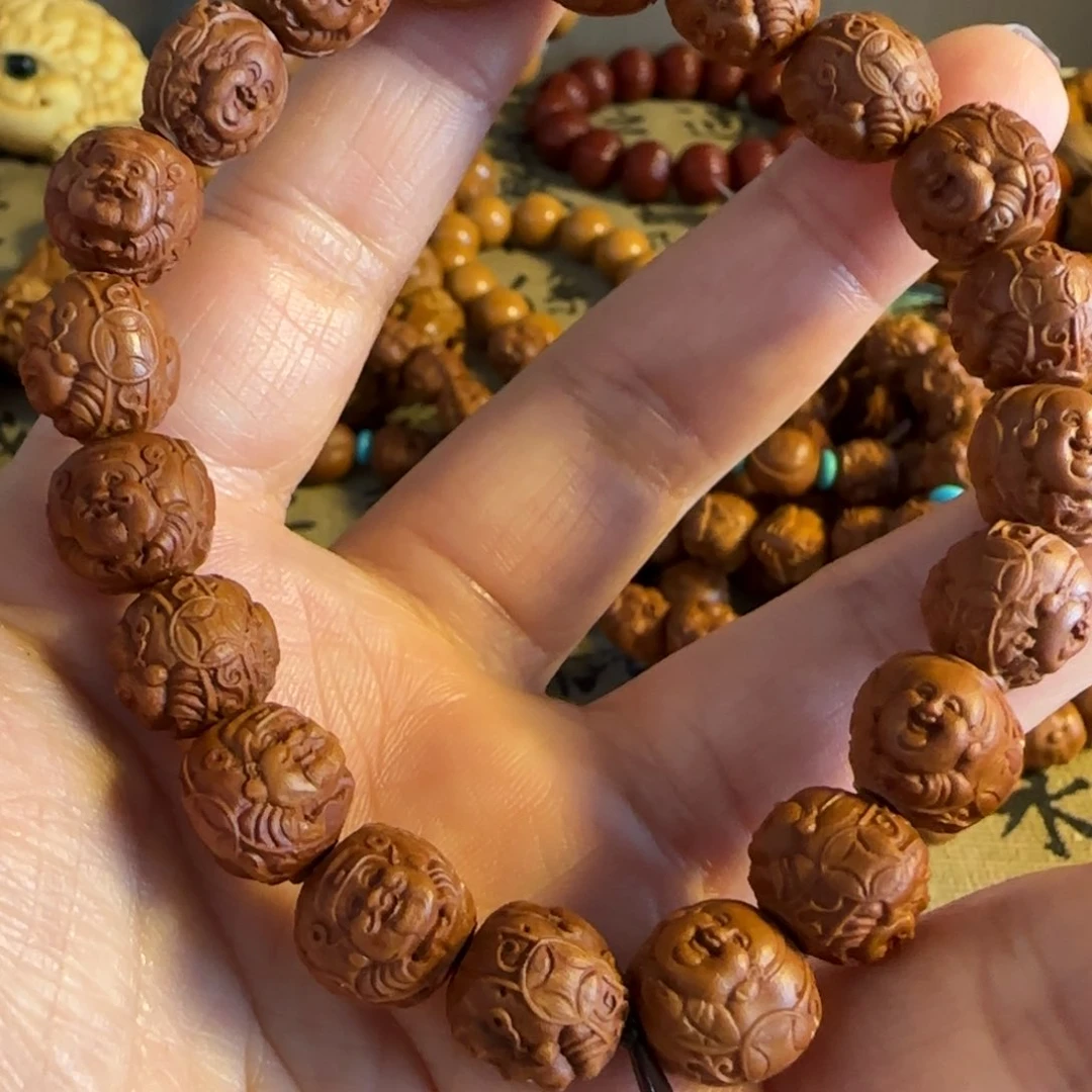 橄榄核手串/手链龙纹