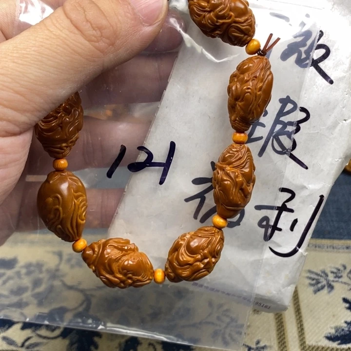 橄榄核手串/手链橄榄核雕工艺手串