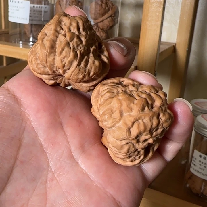 文玩核桃把件果*少40三角
