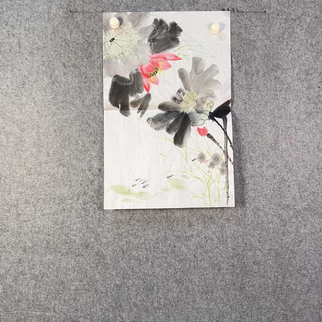 国画643 牡丹等植物生长于这里