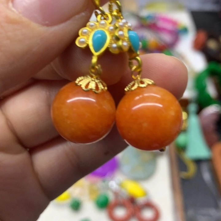 颈饰未镶嵌翡翠吊坠