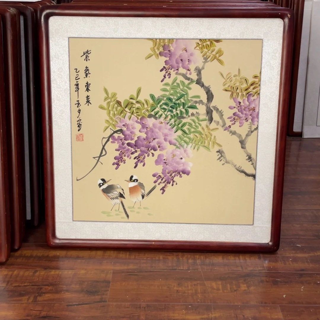 国画带框尺寸63*63厘米